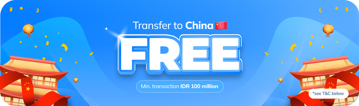 Wanna Send a Big Amount to China for FREE? Try This Promo!